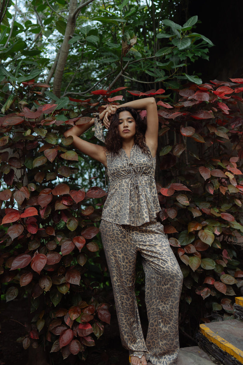 Leopard pants