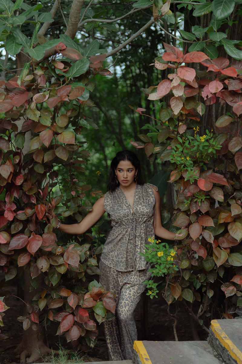 Leopard pants