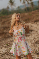 Sugar on the beach mini dress