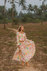 Sugar on the beach corset + skirt