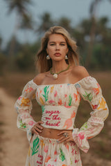 Sugar on the beach corset + skirt