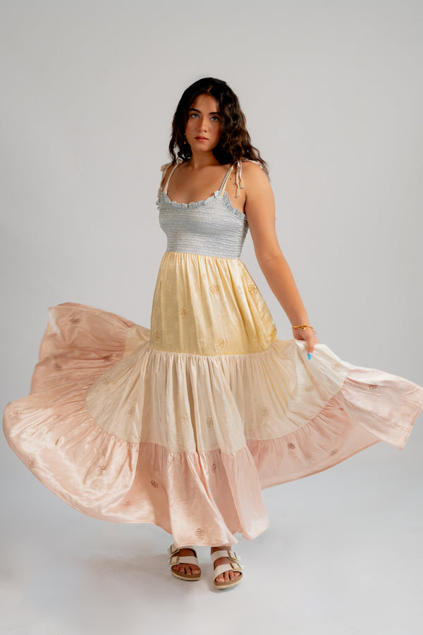 Flower girl maxi