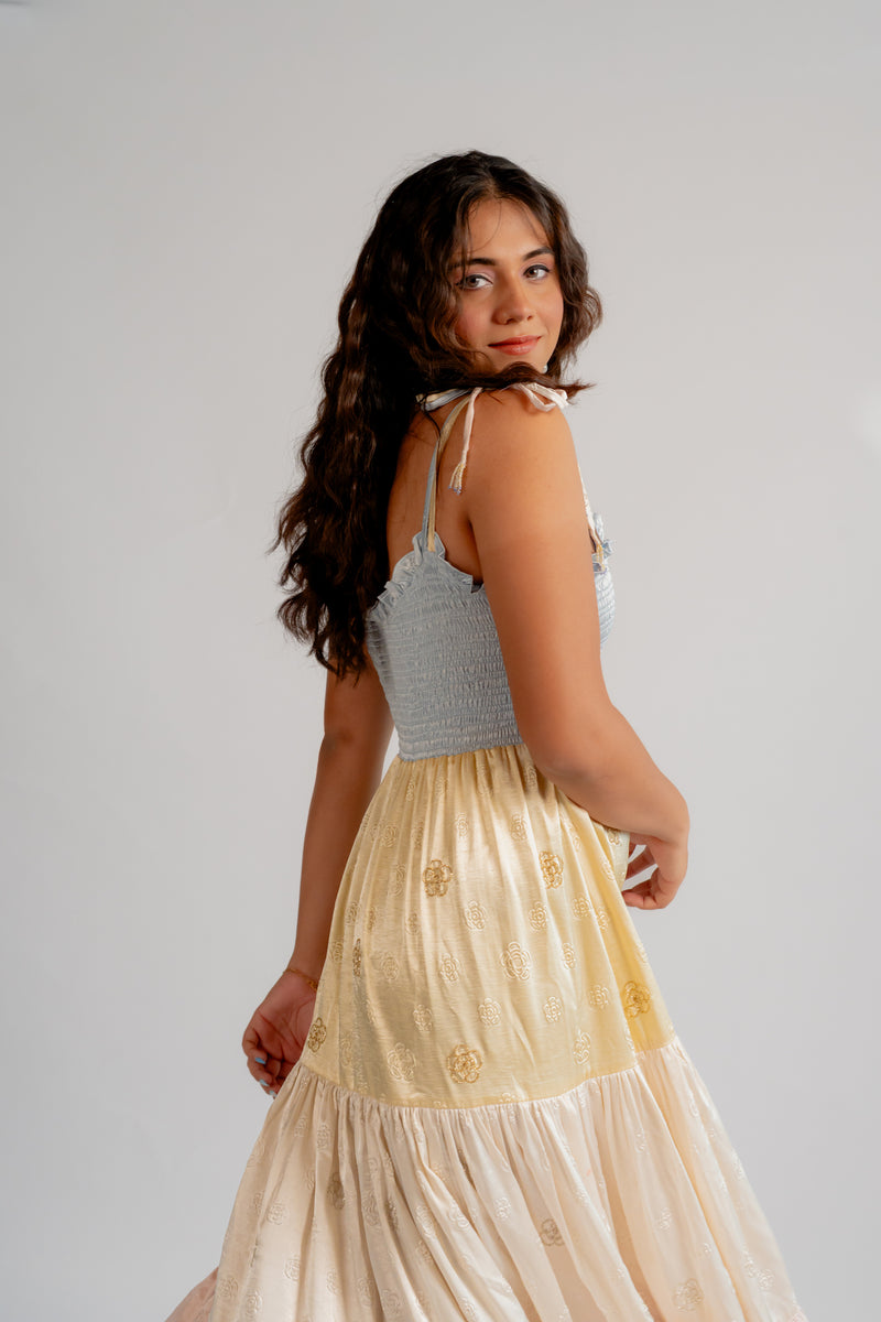 Flower girl maxi