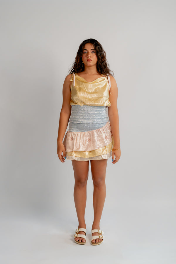 Flower girl top + skorts