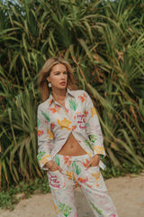 Sugar on the beach shirt + pants