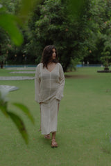 Costal chic cover up maxi