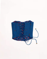 Denim dream corset