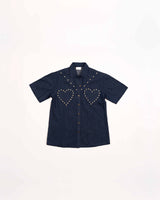 Heartbreaker denim un-sex shirt