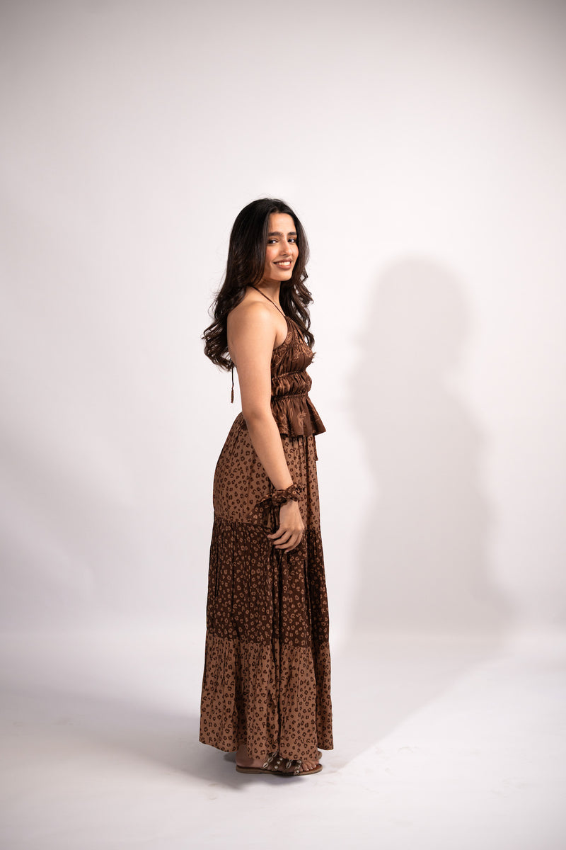 Safari 3 layered skirt