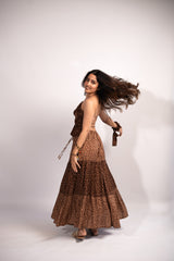 Safari 3 layered skirt