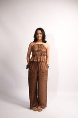 Safari backless top + pants