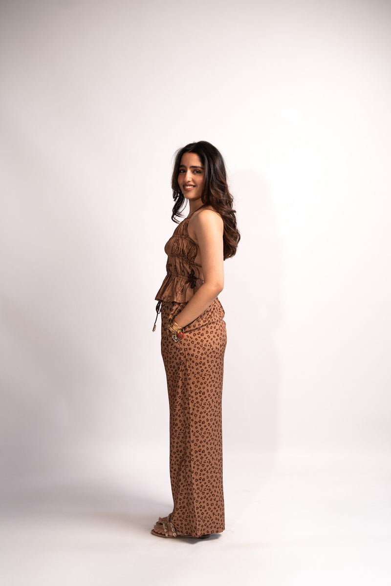 Safari backless top + pants