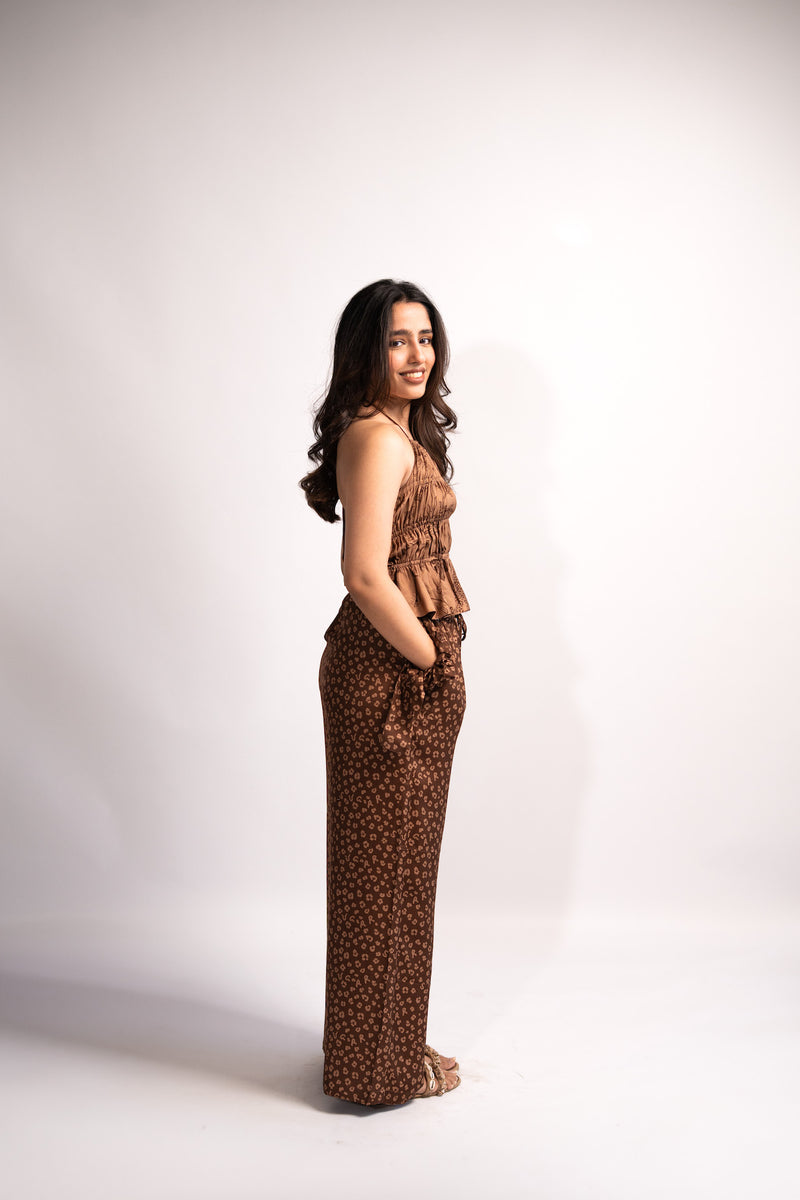 Safari backless top + pants