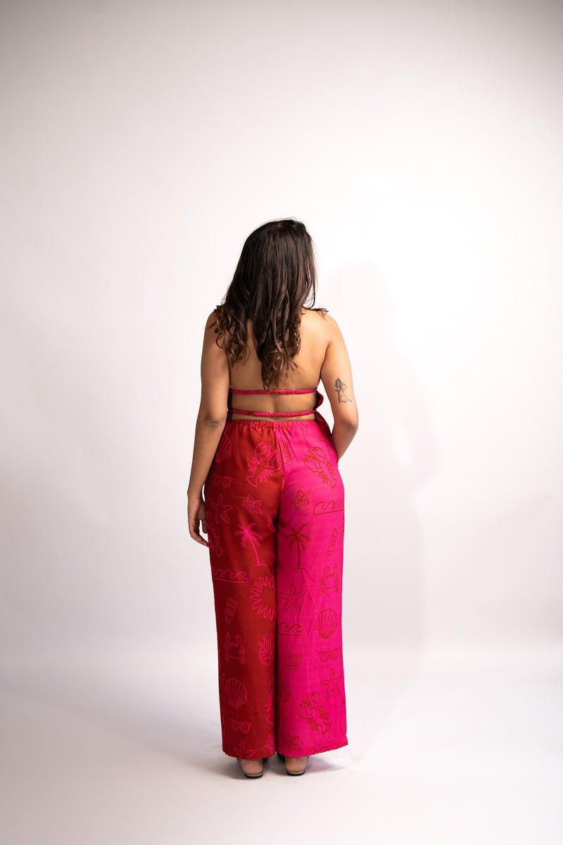Spf backless top