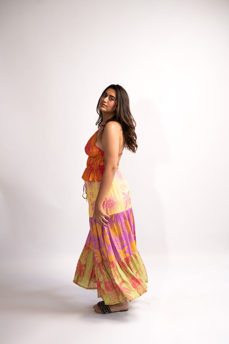 Sugar sun backless top