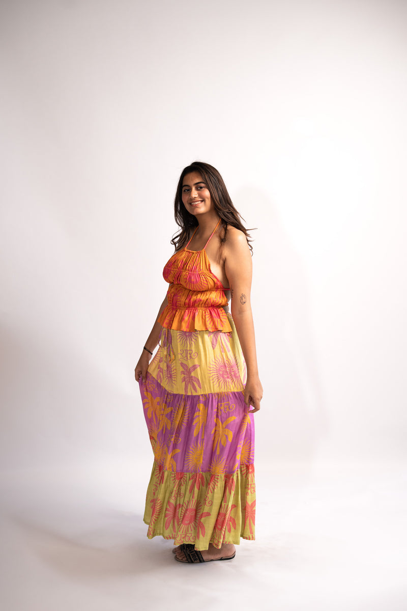 Sugar sun backless top