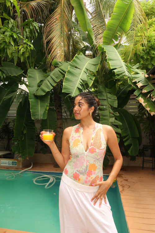 Into the wild sleeveless monokini