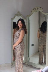 Leopard top + pants