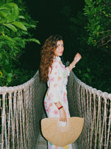 Shivani Parihar in sugar on the beach shirt dress