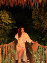 Shivani Parihar in sugar on the beach shirt dress