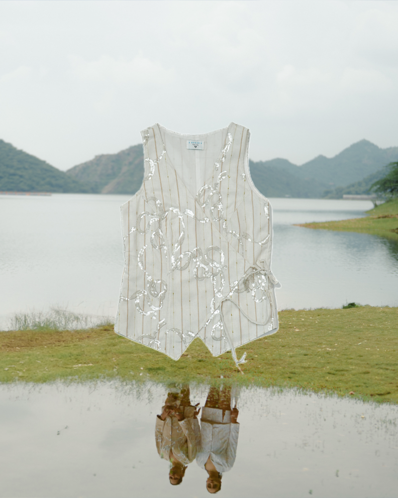 Star girl wrap top + pants