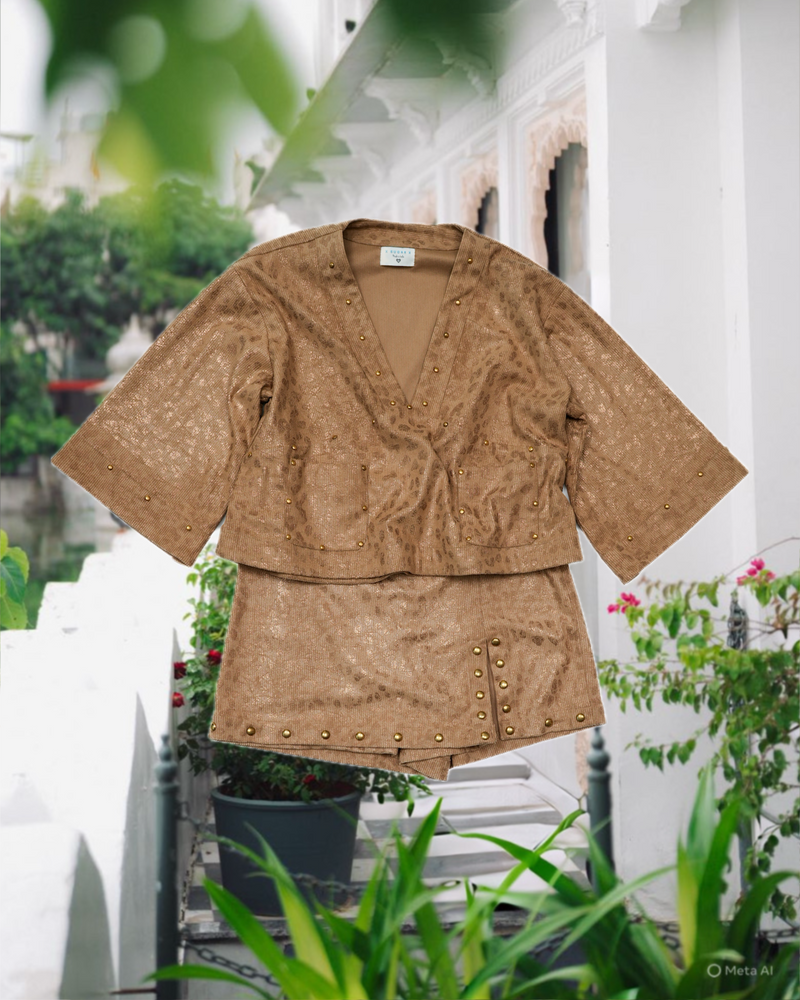 Desert muse top + skorts