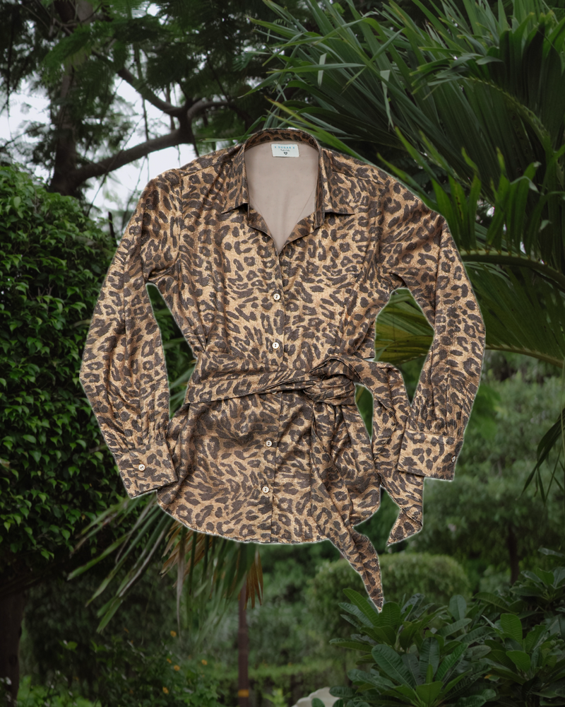 Leopard shirt + pants