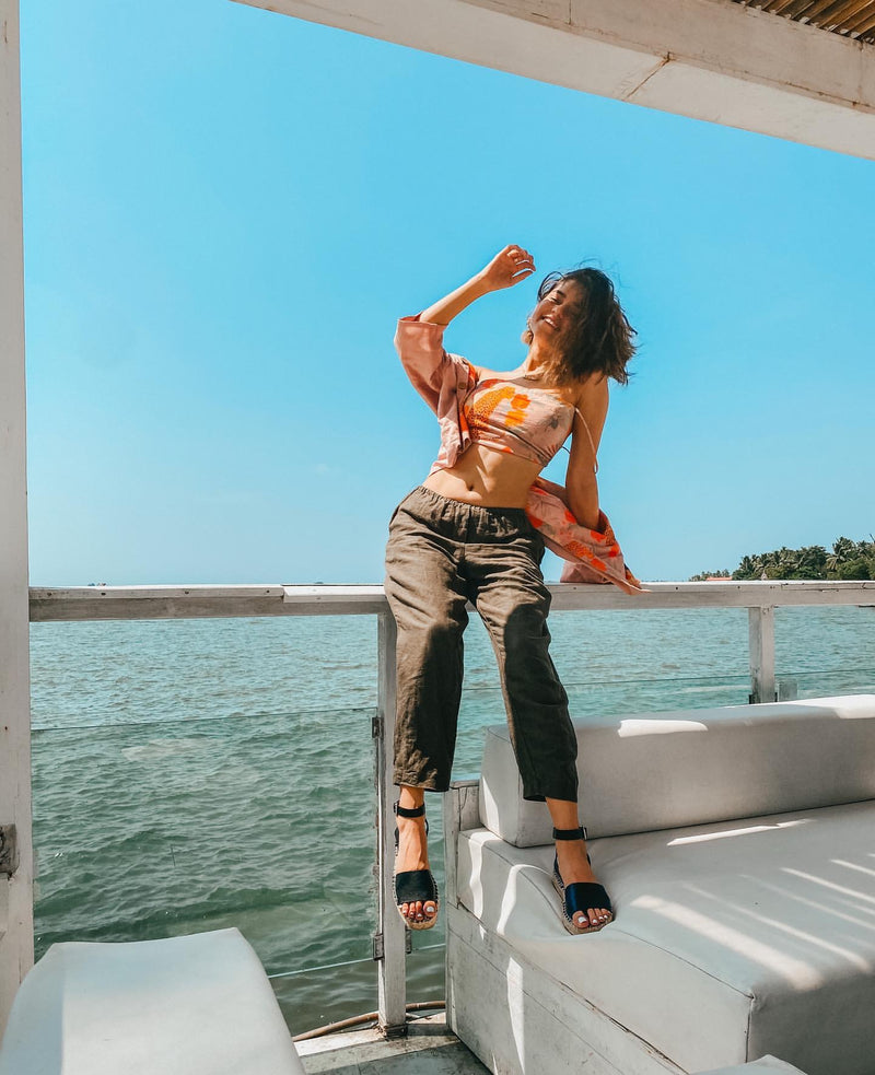 Meghna kaur in Into the wild shirt & bucket hat