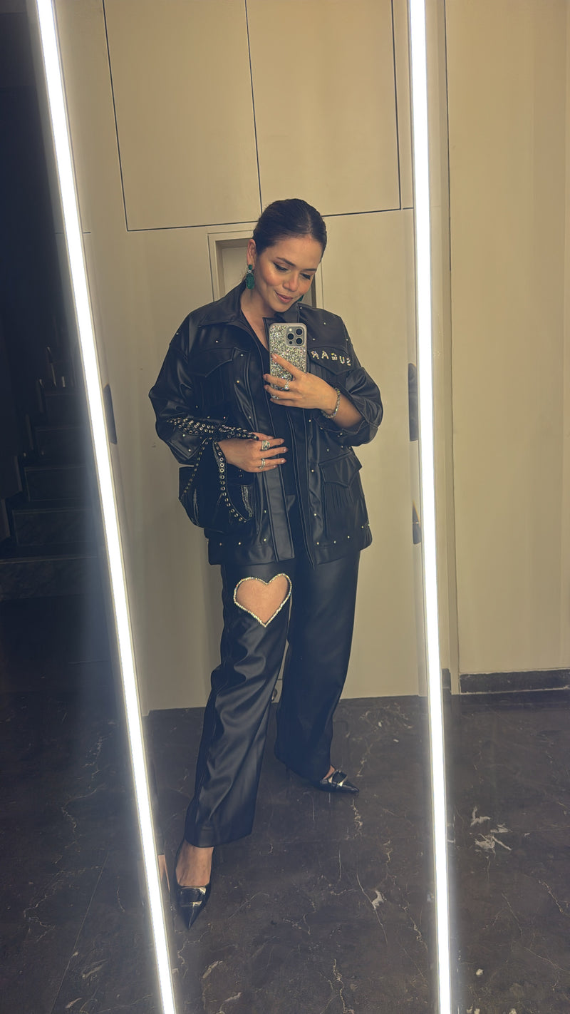 Heena somani in Sugar bling jacket & pants