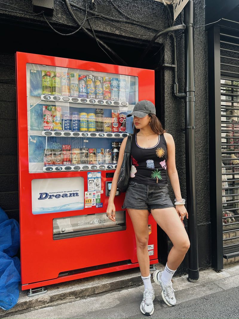 Marine tank top - black