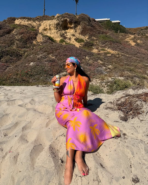 Sanjana Rishi in Sugar Sun Top + Skirt