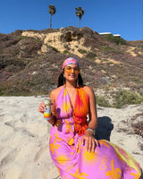 Sanjana Rishi in Sugar Sun Top + Skirt