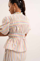 Pastel parade top