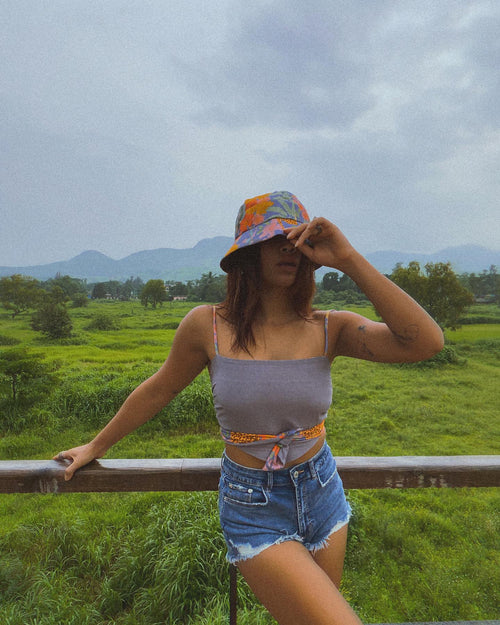 Reversible bandana top
