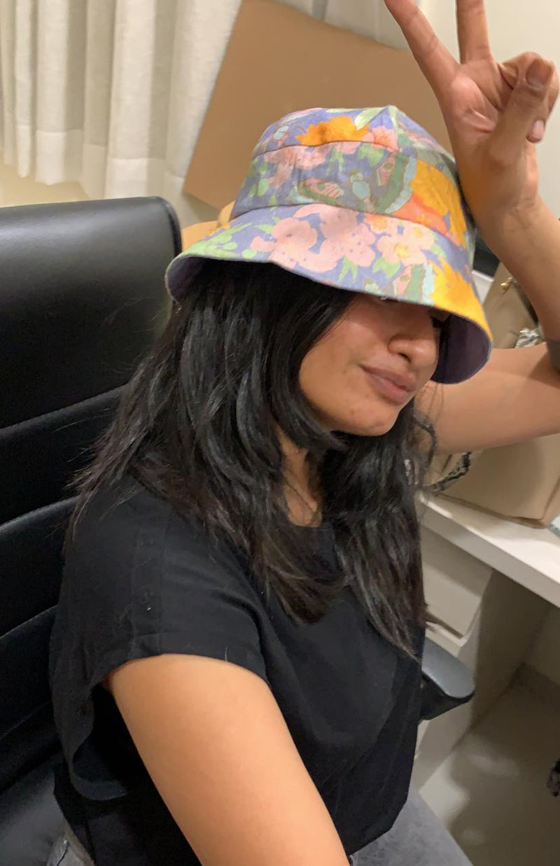 Reversible bucket hat