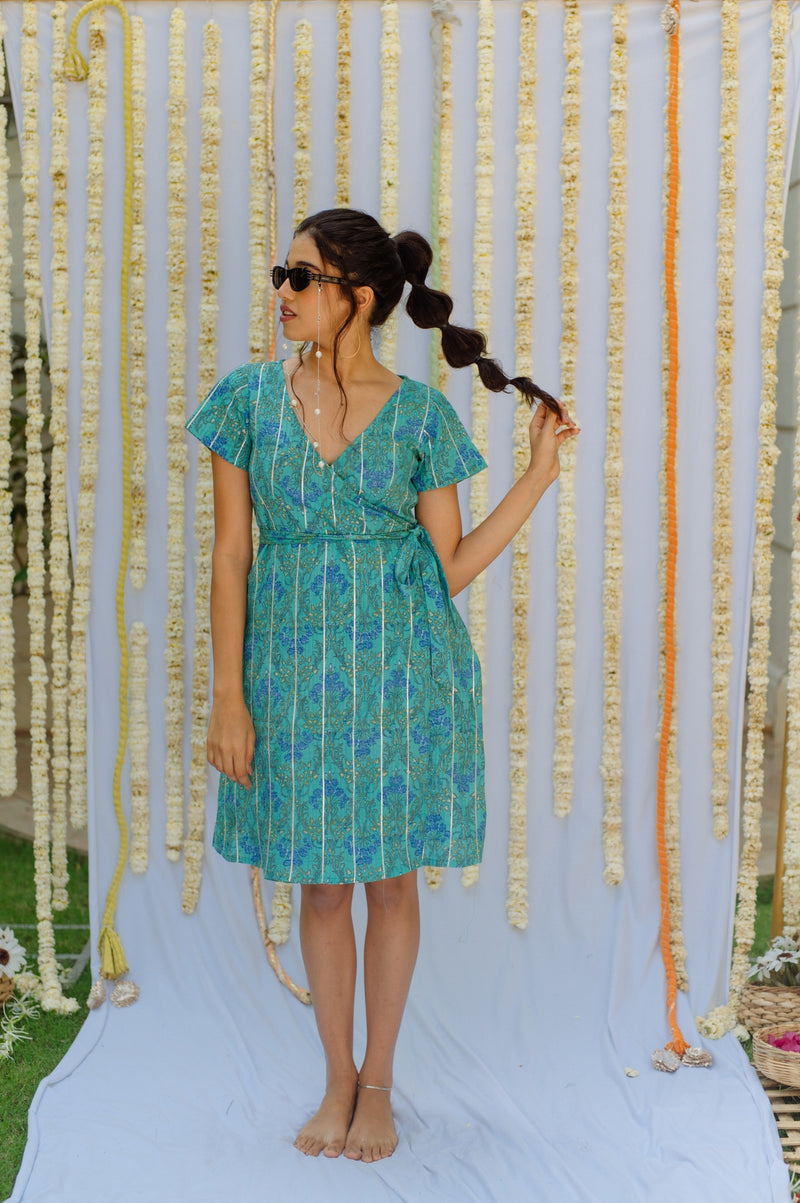 Peacock dress